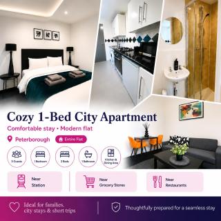 Cozy 1 bed city apartment - Peterborough - 0