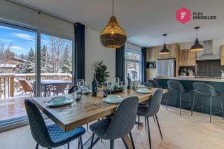 Aurore Boréale - Chalet Spa privé 2 suites Près de Québec - Domaine du Grand Portneuf - 9