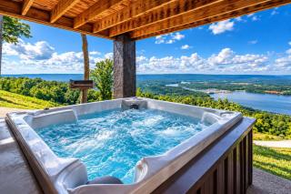 Sunset Ridge cabin 21 miles from Chatt TN Indoor pool & hot tub - 9