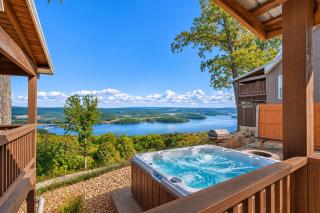 Wood Haven Cabin with a hot tub fire pit & indoor pool - 9