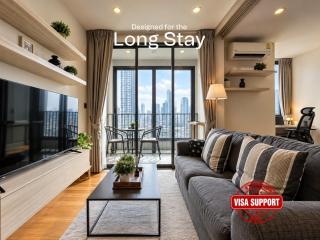 Upscale Skyview 1BR - Ultra Fast Wifi - Chitlom - 0