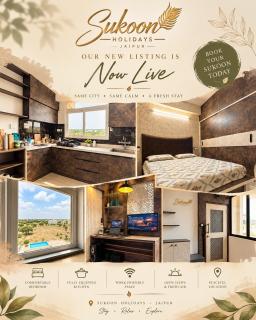 'Sukoon' Spacious 1BHK Workstation in Jaipur - 5