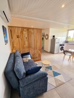 Studio cosy Gros-Morne 32 m², vue jardin - 2
