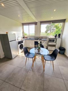 Studio cosy Gros-Morne 32 m², vue jardin - 1