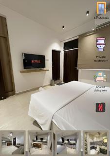 One Room in 2BHK- AC TV - 8