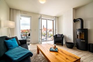 Möwe - Apartment in der Hafenresidenz mit Balkon & Wellness - 9