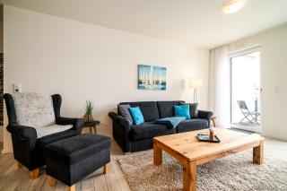 Möwe - Apartment in der Hafenresidenz mit Balkon & Wellness - 8