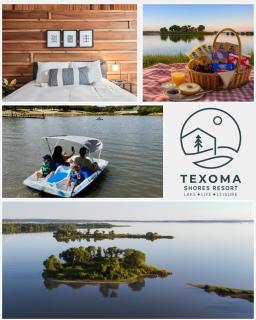 Spacious Wooden Suite #7 By The Lake at Texoma Shores Resort - Madill - 0