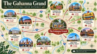 Gahanna 5BR, Game Room, Gym & Office - 5