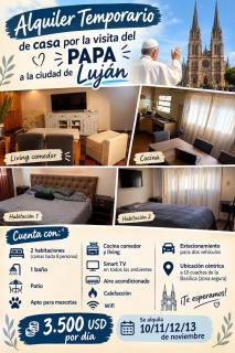 Casa lujan para la visita del papa - 0