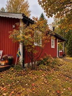 Schwedenmagie Exklusives Schwedenhaus am See mit Boot und Gästehaus - 9