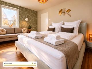 Schäfers - Ihr Wohlfühlort, Ferienwohnungen & Ferienhaus am Naturteich an 2 Seen bei Leipzig - 7