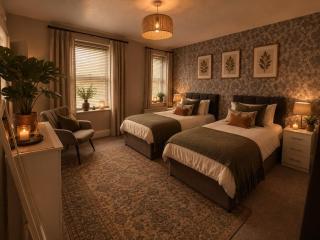 Stylish 4BR Stay, Sleeps 10, Derby Centre - 4