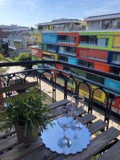 Apartment with nice VIEW and BALCONY - near the metro - 5