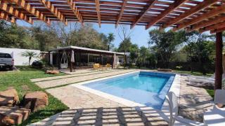 La Escondida Pool and garden in Sanber - 6