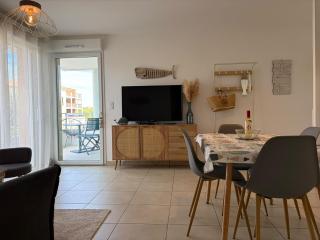 Appartement 4 étoiles - Sunset Lodge, Narbonne Plage - linge inclus - 0