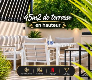 36 2 L AIR MARIN Terrasse bioclimatique 4 saisons Detente et confort Netflix sur ecran geant Stationnement gratuit et acces autoroute facile - 9