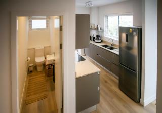 Pool & Garden at Stylish Duplex in Tamarin - 3