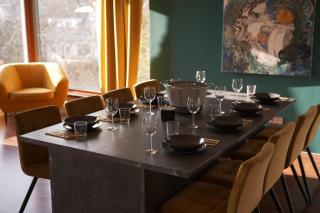 Design 3BD apartment cooking area in architect villa - Prag - 6