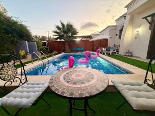 Dar Zohra - Villa piscine privée - 10min plage - 6
