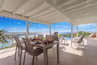 Terrasses du Morne Gommier - Vue Panoramique & Piscine chauffée & Tranquilité - Villa Chanté Grenouilles - Plain-pied - 5