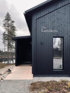 Villa Lumikero - korkeatasoinen järvenrantahuvila tunturinäkymällä - Enontekiö - 2