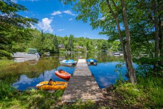 Spa Pool table Lake access - Le 515 Beaulac - 8