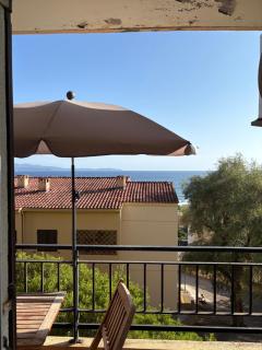 Ajaccio Appartement 41m2 route des sanguinaires terrasse vue mer - 9
