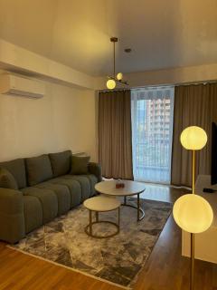 Modern Apartment with Balcony in Skopje, Free Parking - 0