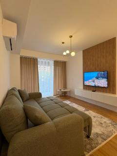 Modern Apartment with Balcony in Skopje, Free Parking - 5