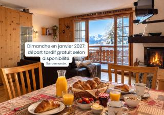 Nid des Alpes, Vue Montagne & Balcon Sud - 5