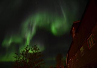Historic farmhouse, Northern Lights near Tromsø - 0