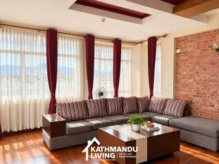 Jhamsikhel Duplex City Views and Private Terrace - 1