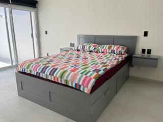 Bonito espacio de 2 habitaciones con terraza en casa Oasis Malvas cerca de Plaza Patria - Totalmente adaptado y accesible - 6