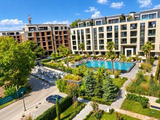 Luxury Studio Amara in complex Azur - next to the BEACH I Indoor and outdoor pools and a spa area! - 8