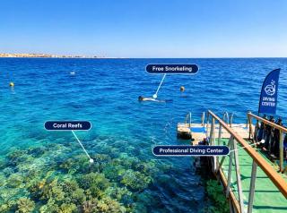 Sahl Hasheesh Finest Chalet - Gravity resort beachfront family 2 bedroom - NON EGYPTIAN ONLY garden pools view - 7