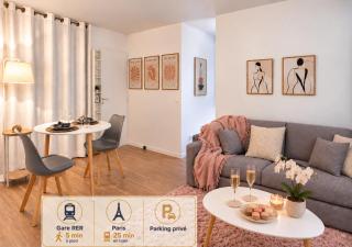 Parenthèse cosy, Parking, Paris 25 min - 0