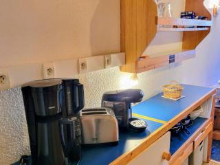 Studio ski aux pieds avec balcon, 4 pers - 8