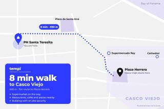 Top-Floor Premium Studio - The Best Couples Stay near Casco Viejo - 7