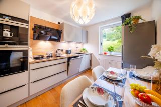 EDLER WOHNRAUM Garten-Apartment mit Boxspringbett, Kaffeevollautomat, ruhiger Lage, Parkplatz & WLAN 325 Mbps - 8