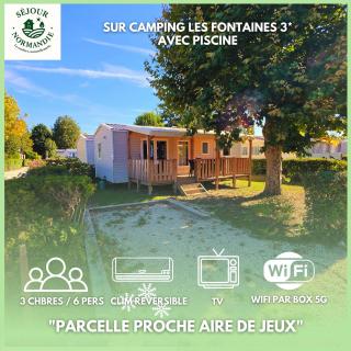 Séjour Normandie - Mobilhome basic 3ch-6p avec climatisation dans l'Eure - 120 - 0