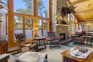 Lakeside Lodge with Amazing Water Views, Screened Porch, Dock, & Firepit - 7