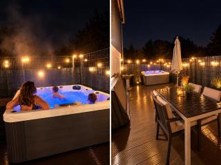Chalet Schneeliebe für 10 Personen Terrasse Whirlpool - 9