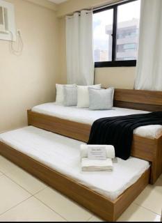 ApartHotel -Check in 24hrs - 5 min Aeroporto e Praia , Manobrista , Acomoda 4 pessoas - 6