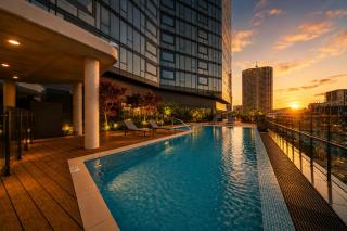 City Center Executive Apartment Perth CBD-Pool & Gym &Parking-Adjacent RAC - 0