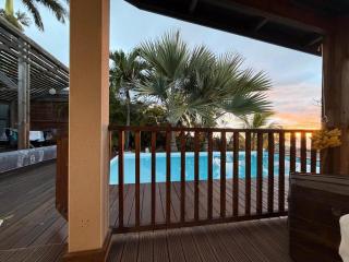 Villa du Ruisseau - piscine privée - vue mer - 7