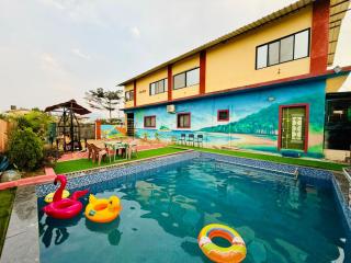 ll EMPYREAN STAY ll THE CHARLIE ll 4BHK ll AC ll PRIVATE POOL ll BACHELORS FRIENDLY ll - 8