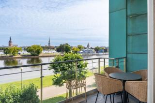 Best Views in Riga, Balcony, Free parking, AC - by Innorental - 6