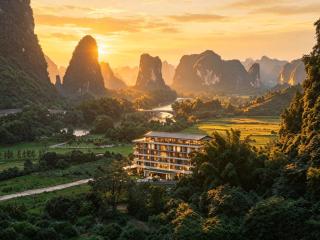 桂林阳朔诗与远方SYYF Shiyuyuanfang Galley Hotel Yangshuo Ten Mile Galley Yulong River - 0