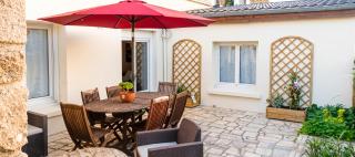 Grande maison conviviale à Flamanville avec jardin clos - 0
